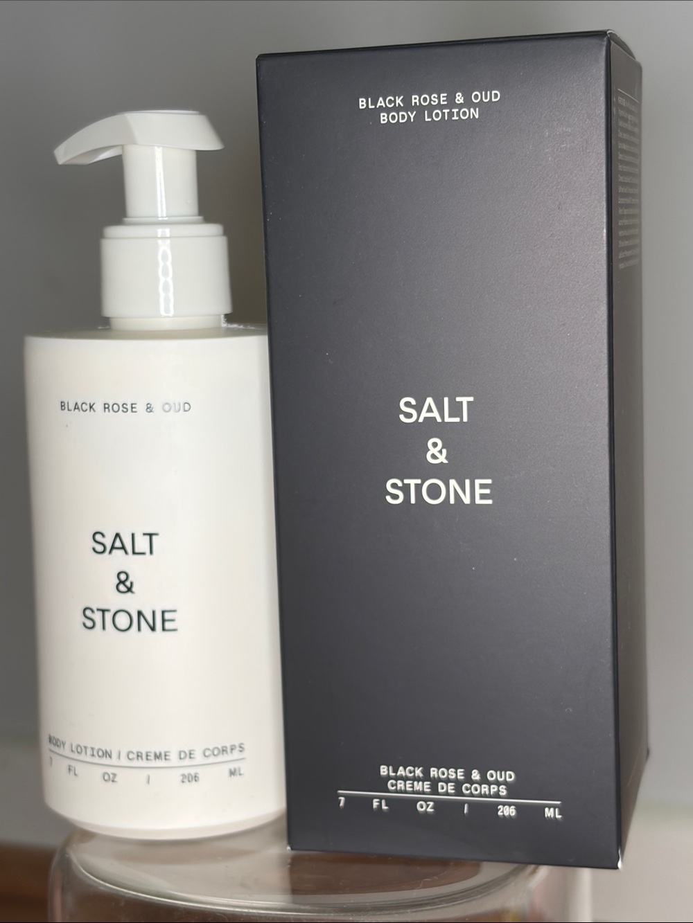 Salt & Stone Black Rose & Oud Body Lotion — 206 ml